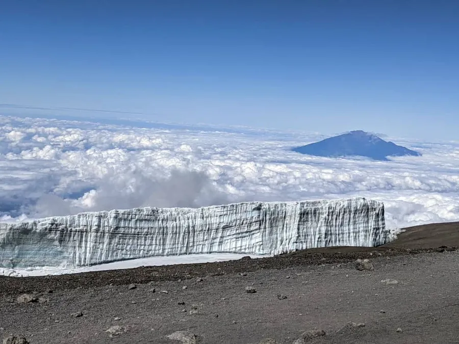 Glacier Kilimanjaro Lemosho Machame route